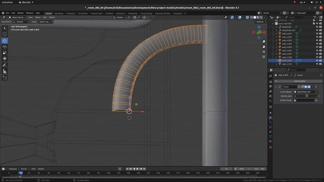 Моделирование помещения в Blender. смотреть онлайн