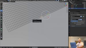 Эффект стягивания ткани в Blender