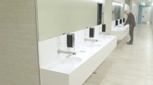 DYSON AIRBLADE Сушилка для рук совмещенная со смесителем Wash+D