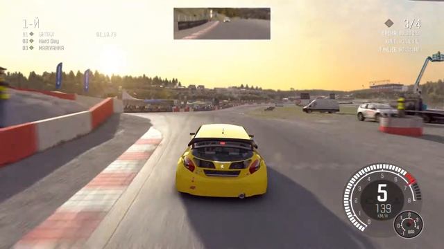 4 этап. Хелл, клубная конфигурация трассы.  2 отборочный заезд