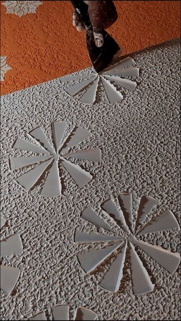 Настенные узоры - это легко