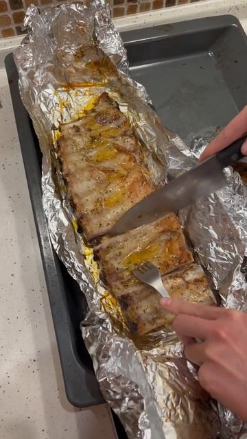 Свиные ребра из духовки смотреть онлайн