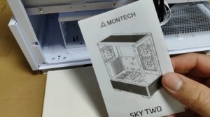 Секреты корпуса для ПК Montech SKY TWO White. Обзор. Распаковка.