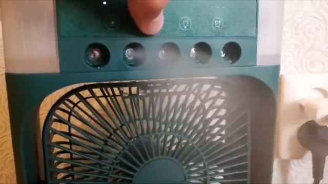 Вентилятор + увлажнитель настольный смотреть онлайн