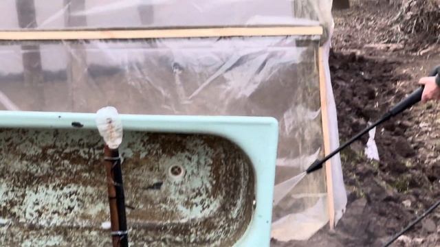 KARCHER K5 Compact • МОЕМ ВАННУ ДЛЯ ПОЛИВА РАСТЕНИЙ В ТЕПЛИЦЕ? смотреть онлайн