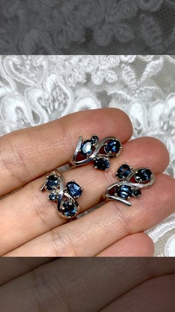 Комплект из серебра с топазами кольцо 16,5 размер новые смотреть онлайн