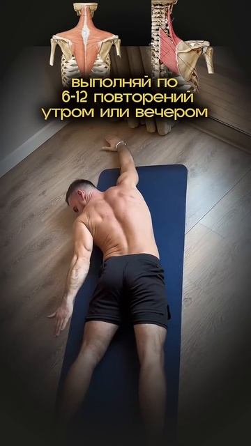 Упражнение на укрепление «мышц сутулости» смотреть онлайн