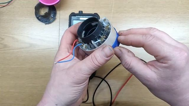 Фен Dyson G9B, ремонтируем самостоятельно.  Не греет.