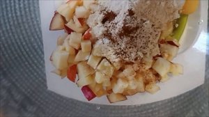 Яблочные ПП вафли на электро гриле.
