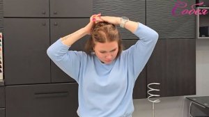 Выпрямление волос фен-щеткой. В домашних условиях.