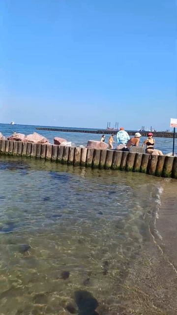 Жара и температура воды в море #путешествия #наморенап смотреть онлайн