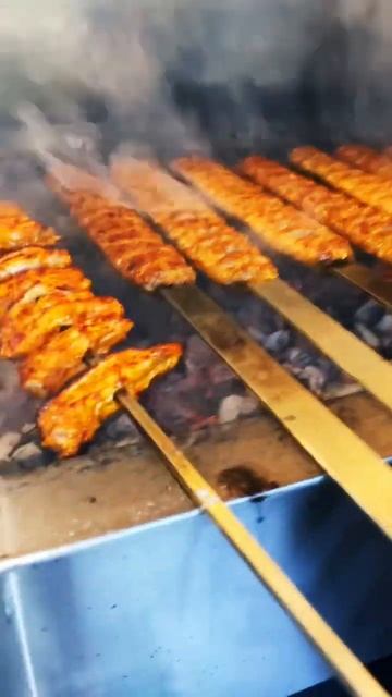 Шашлык готов ✅ #шашлыкнамангале #шашлыкрецепт #шашлык смотреть онлайн