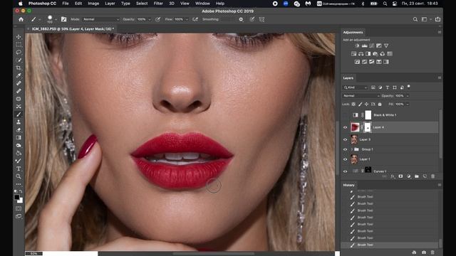 РЕТУШЬ ФОТО В ФОТОШОП | ПРОФЕССИОНАЛЬНАЯ РЕТУШЬ | ЧАСТ? смотреть онлайн