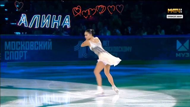 Олимпийская Чемпионка Алина Загитова в шоу "Влюблённые в ФК" (14.02.2023) [HD 4K, 60 fps] смотреть онлайн