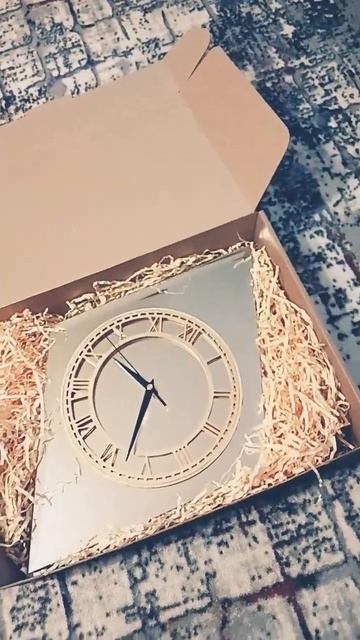 Часы настенные зеркальные #рекомендации #часы #продаж?