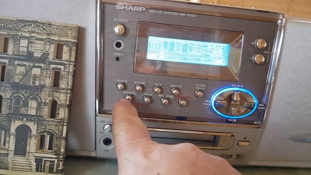 Sharp md/cd system MD-F350 смотреть онлайн