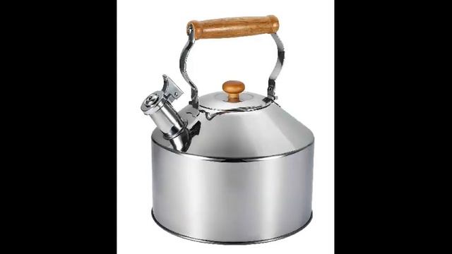 Stainless steel kettle, Чайник из нержавеющей стали, Kettle de acero inoxid смотреть онлайн