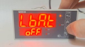 Измеритель-регулятор ТРМ1 в режиме нагрева (J)