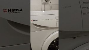 Автоочистка стиральной машины Hansa (отжим 2 часть)