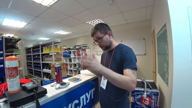 Чем и КАК взвесить фреон Выбрать весы Ремонт холодиль? смотреть онлайн