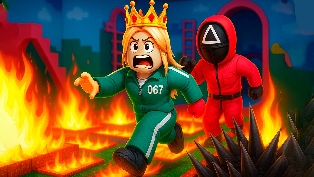 1% ШАНСА НА ВЫЖИВАНИЕ… Игра в кальмара в ROBLOX! 😱 роблокс смотреть онлайн