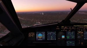 X Plane 12 | Реалистичная графика | A 320 NEO | Посадка в Санкт П?