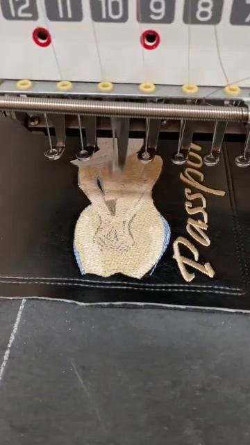 Процесс вышивки обложки на паспорт смотреть онлайн