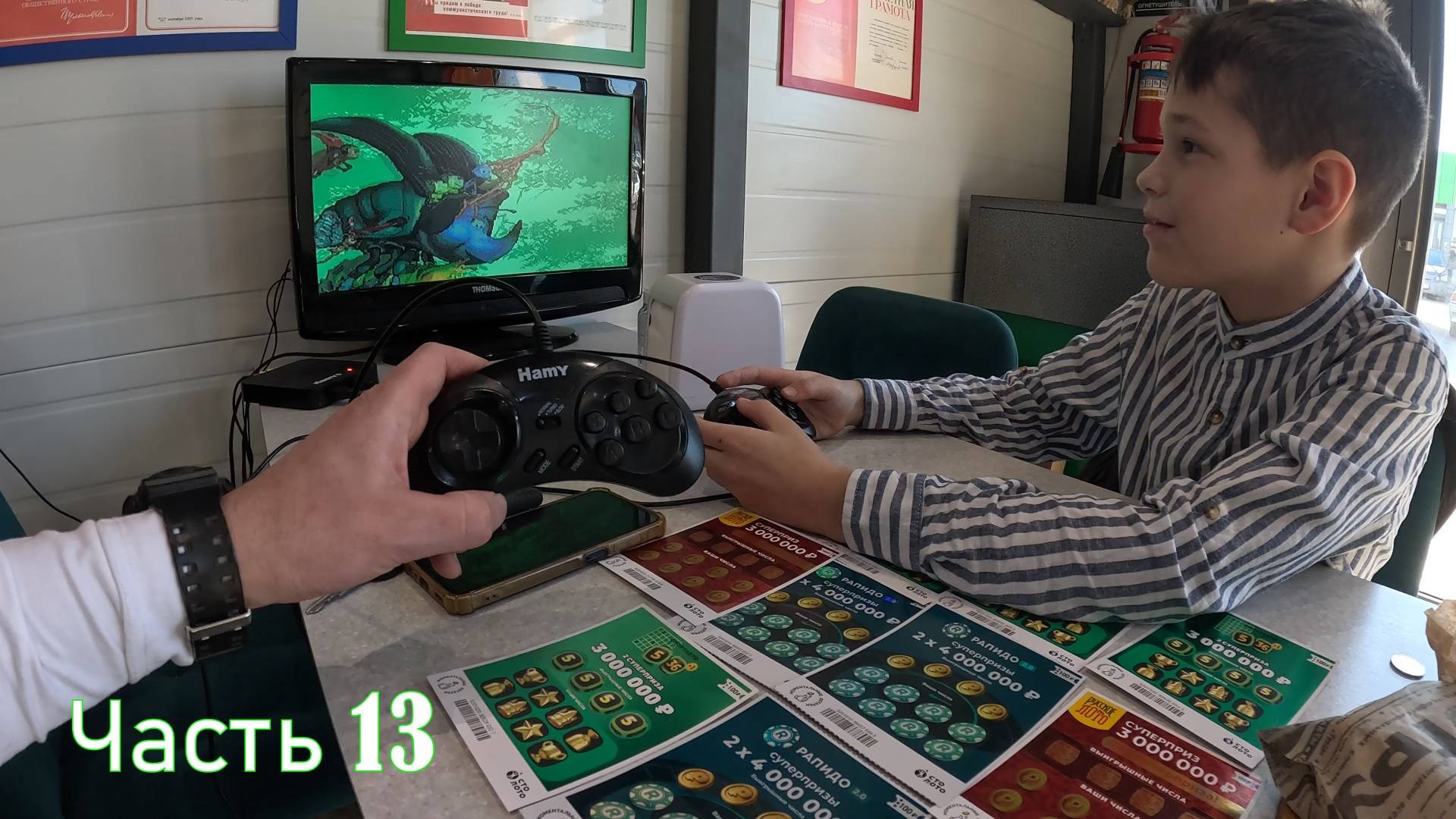 Моментальные лотереи по 100 Руб Часть 13 смотреть онлайн