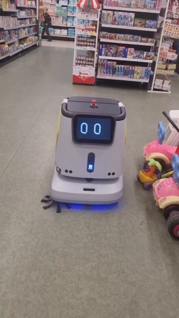Встретил робота в магазине смотреть онлайн