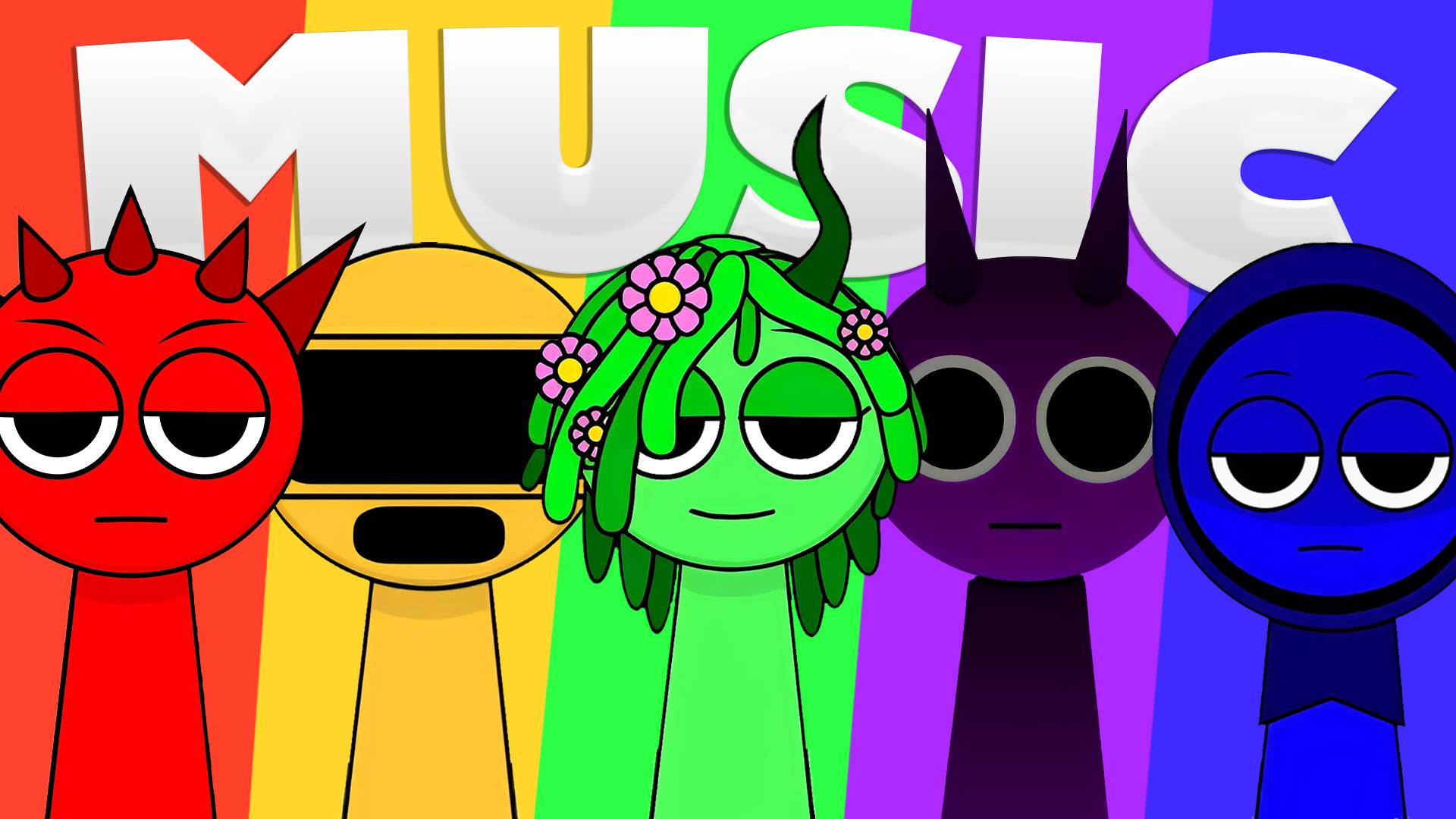 СПРУНКИ: Музыкальный Сборник Всех Персонажей | МУЗЫКА СПРУНКИ