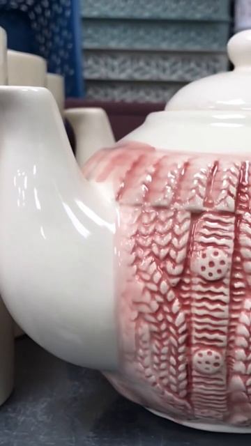 Фикспрайс. Керамические вазы и чайники. #деньзаднём #하 смотреть онлайн