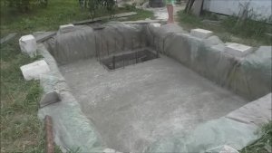 Заливка железобетонного перекрытие погреба. Погреб своими руками, бетонный.