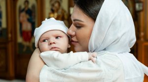 Крещение младенца Матвея