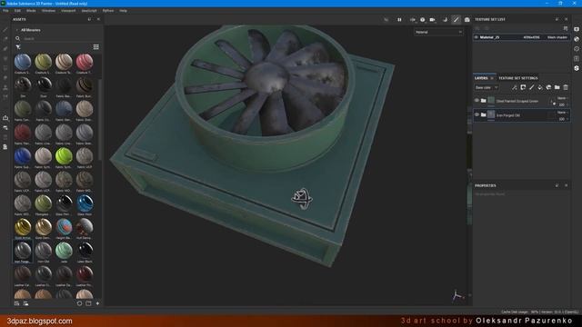 Substance 3D Painter. Покраска для чайников смотреть онлайн