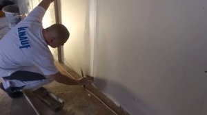 Заделка стыков на ГКЛ Лентой Knauf Курт