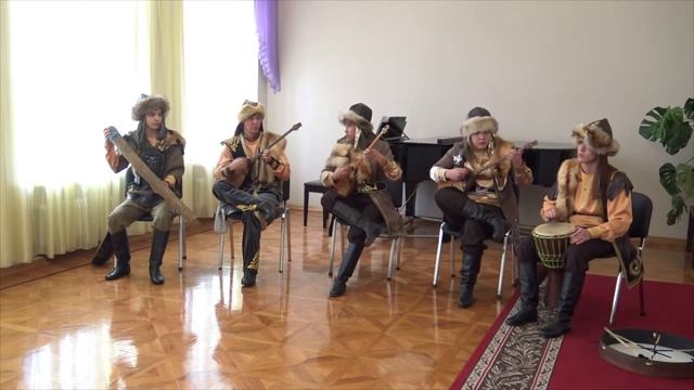 Казахский инструментальный ансамбль «Шалкыма».«Омир жолы» .Астраханская область смотреть онлайн