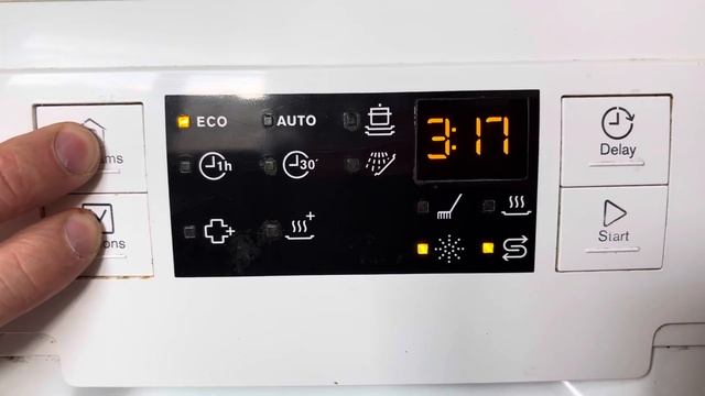 Посудомоечная машина Electrolux | Как сбросить программу смотреть онлайн