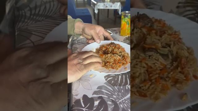 плов едим руками.шашлык из говядины.# food #комсомольск # смотреть онлайн