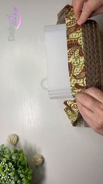 Корзина из пластиковой канистры для Хранения и Декора