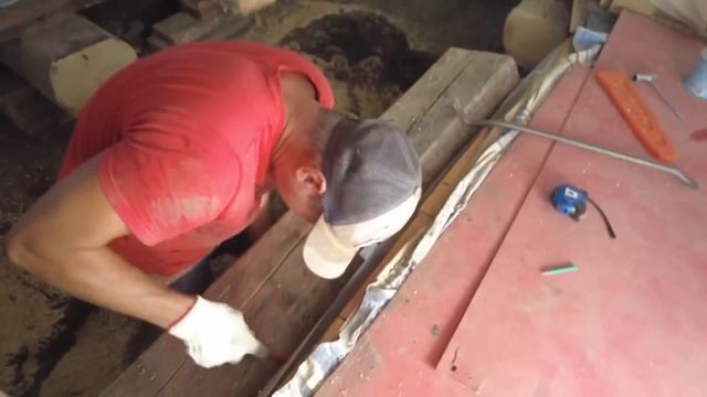 Подготовка к заливке фундамента под печь. Жизнь в деревне после переезда. смотреть онлайн