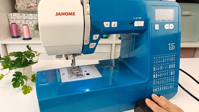 Janome TS1115. Подготовка машины к работе