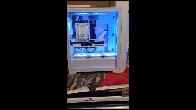 LIAN LI LANCOOL 215 белая сборка в белый корпус.Красоту навел д смотреть онлайн