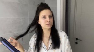 моя укладка//стайлер tuvio 🌪️✨