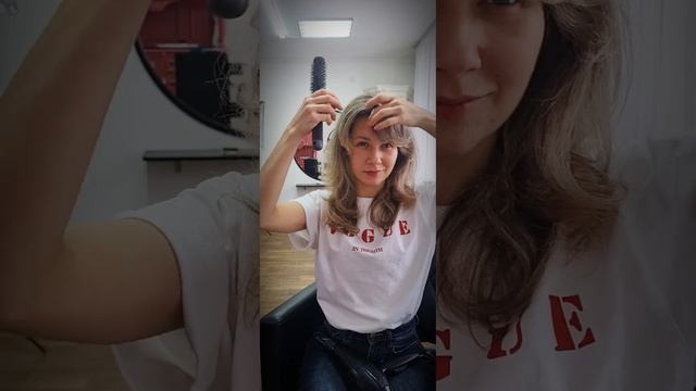 УКЛАДКА НА ФЕН. #hairstyle #hair #ollin #оллин #укладка #волосы #па смотреть онлайн