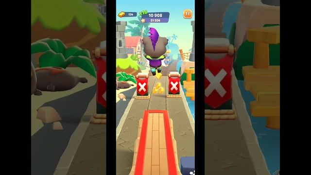 Короткий обзор игры Говорящий Том: Гонка На Время смотреть онлайн