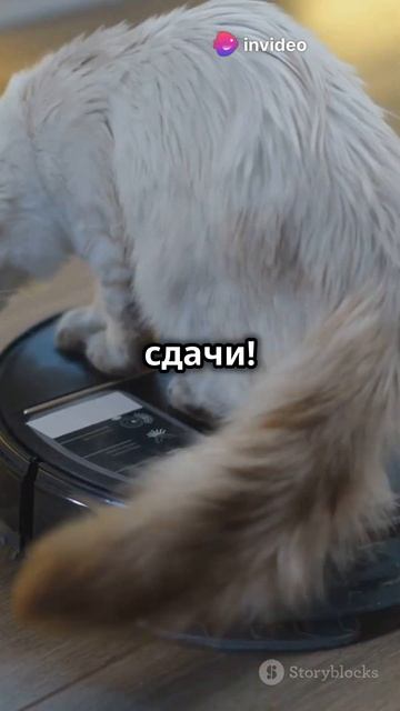 РОБОТ против КОТА – БИТВА ГОДА! 😂 смотреть онлайн