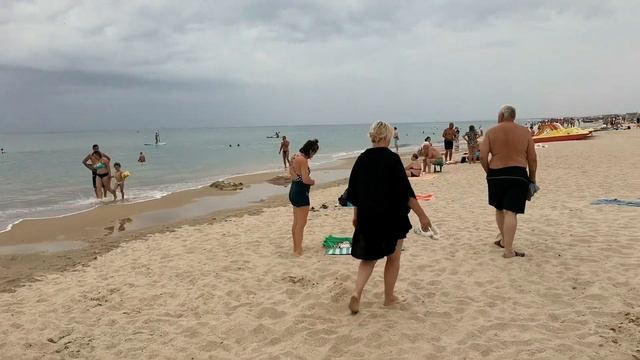 #Витязево. Море в Витязево и Анапе немного штормит и па смотреть онлайн