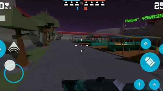 Играем на максимальной графике в fun of guns😲!!!