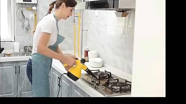Ручний відпарювач-пароочисник Steam Cleaner DF-A001 смотреть онлайн