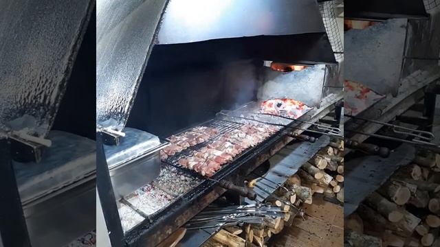 На огонь, воду и... как готовится шашлык...😂 смотреть онлайн